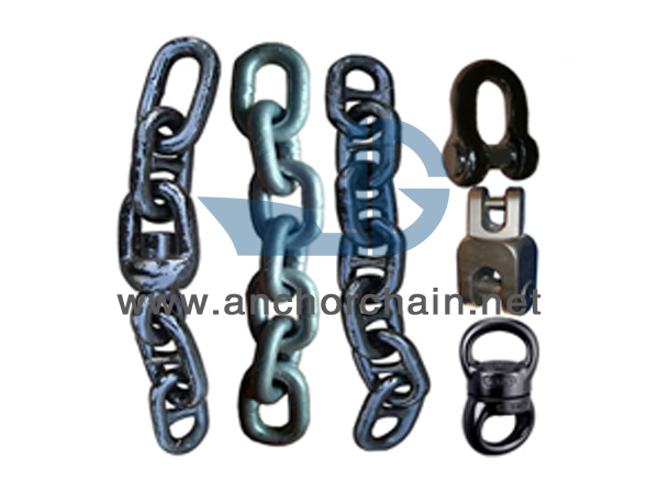 Features and details about marine anchor chains