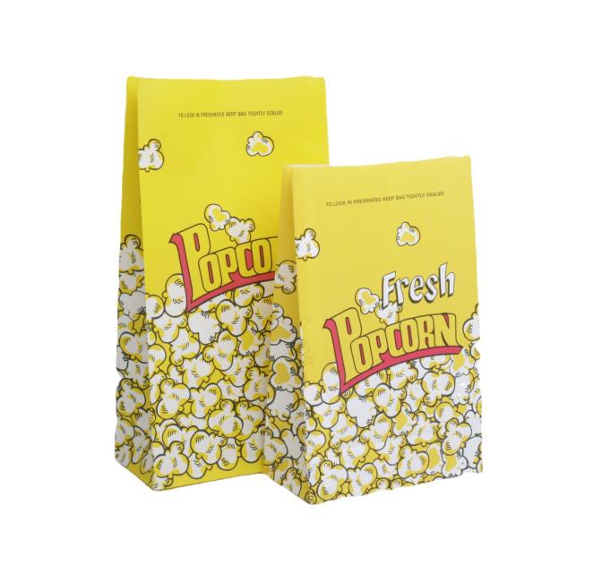 Popcorn Food Paper Bag Overview