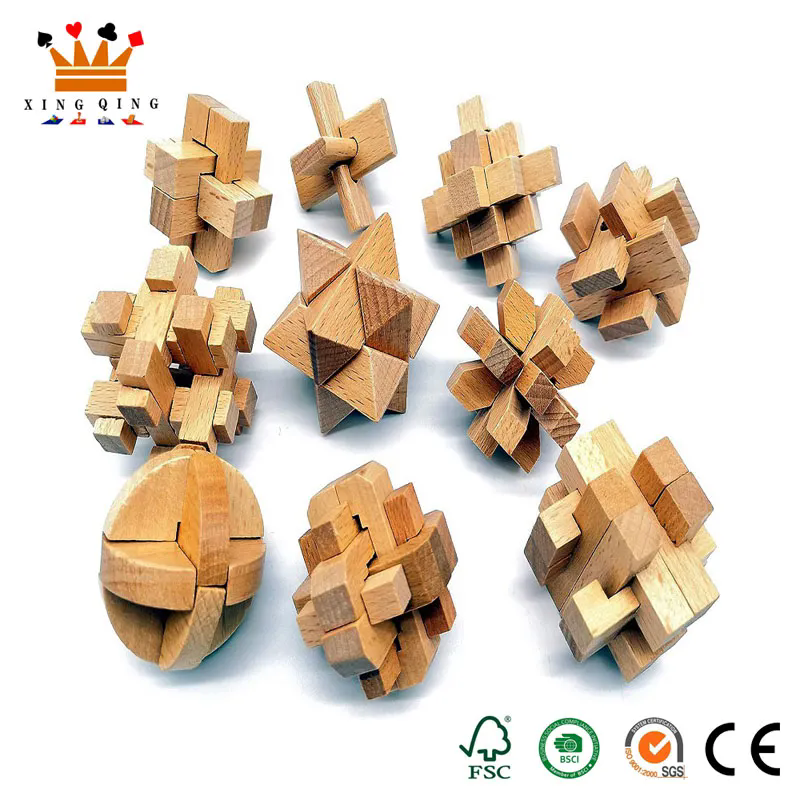 Features of Wooden Cube Puzzles