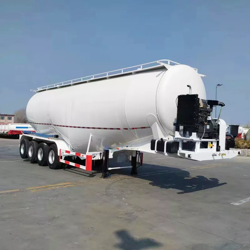 What Is a Cement Tank Trailer, and Why Is It Essential for Bulk Material Transport?